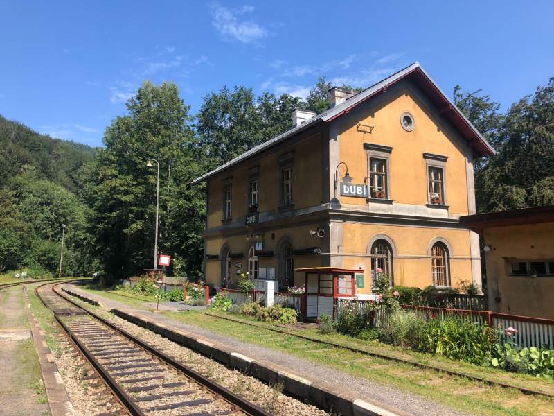 dubí train station