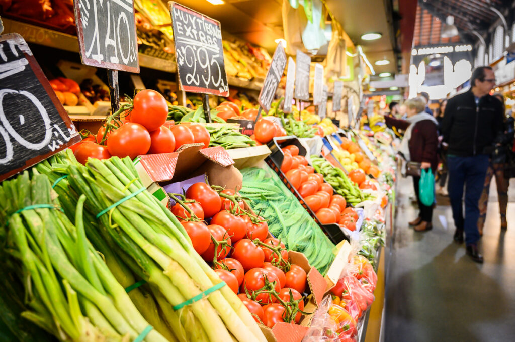 Market in Málaga, Spain