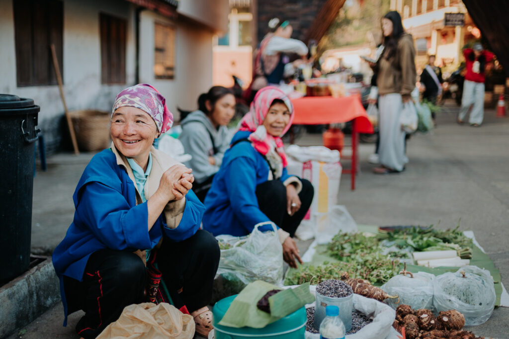 Morning market in Doi Mae Salong