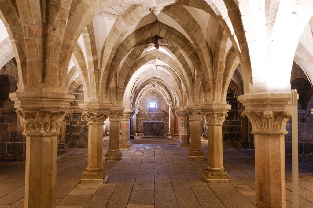 Crypt in St. Procopius Basilica 