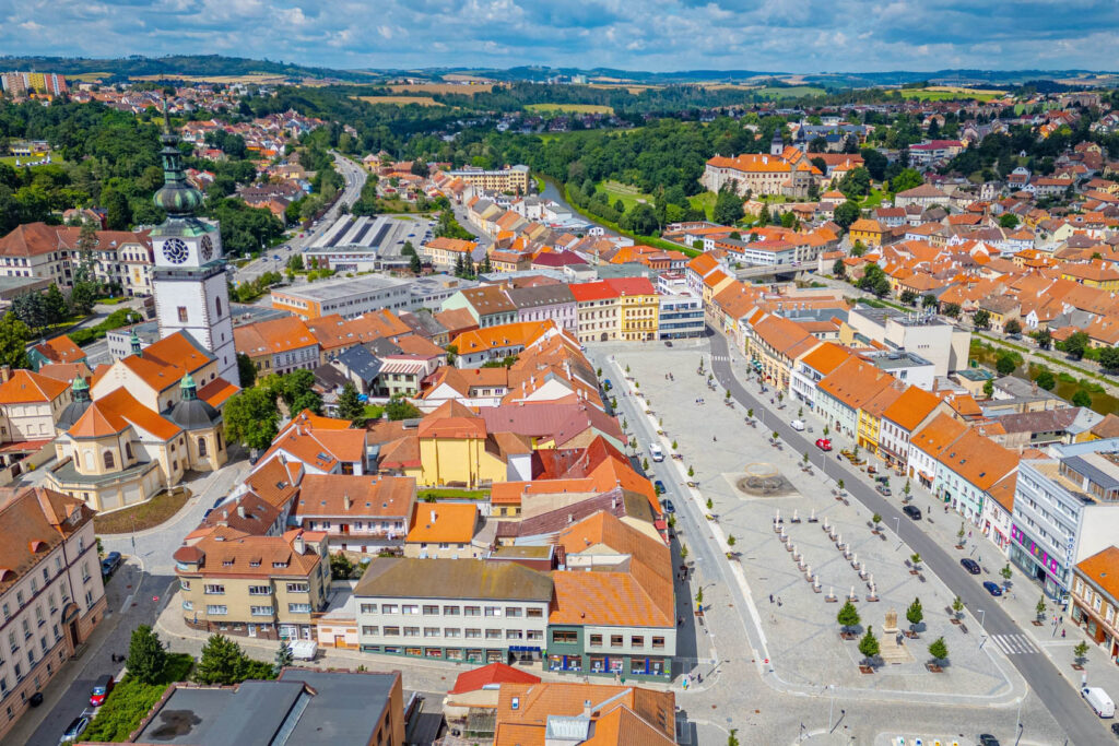 Panorama of Třebíč, Vysočina