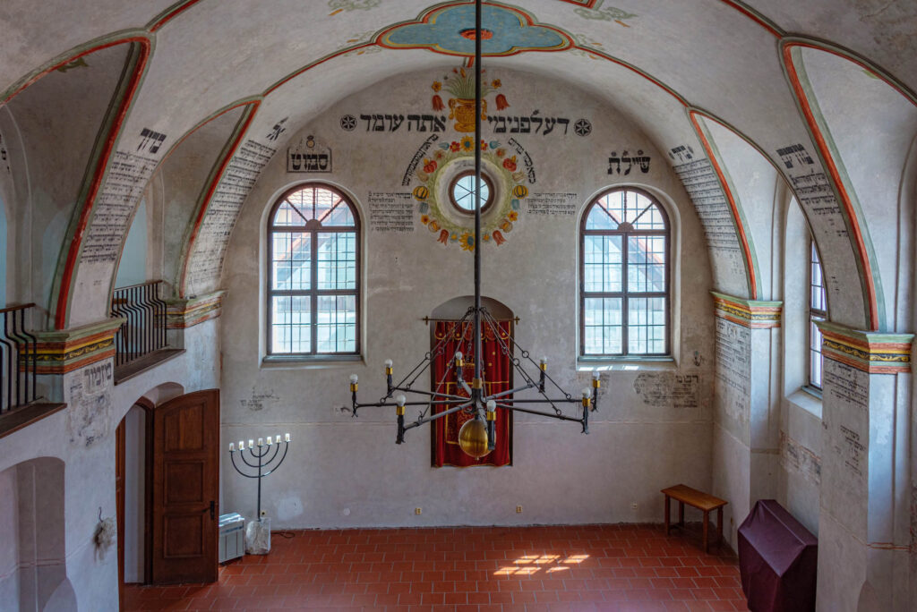 Interior of the Rear Synagogue in Třebíč, UNESCO
