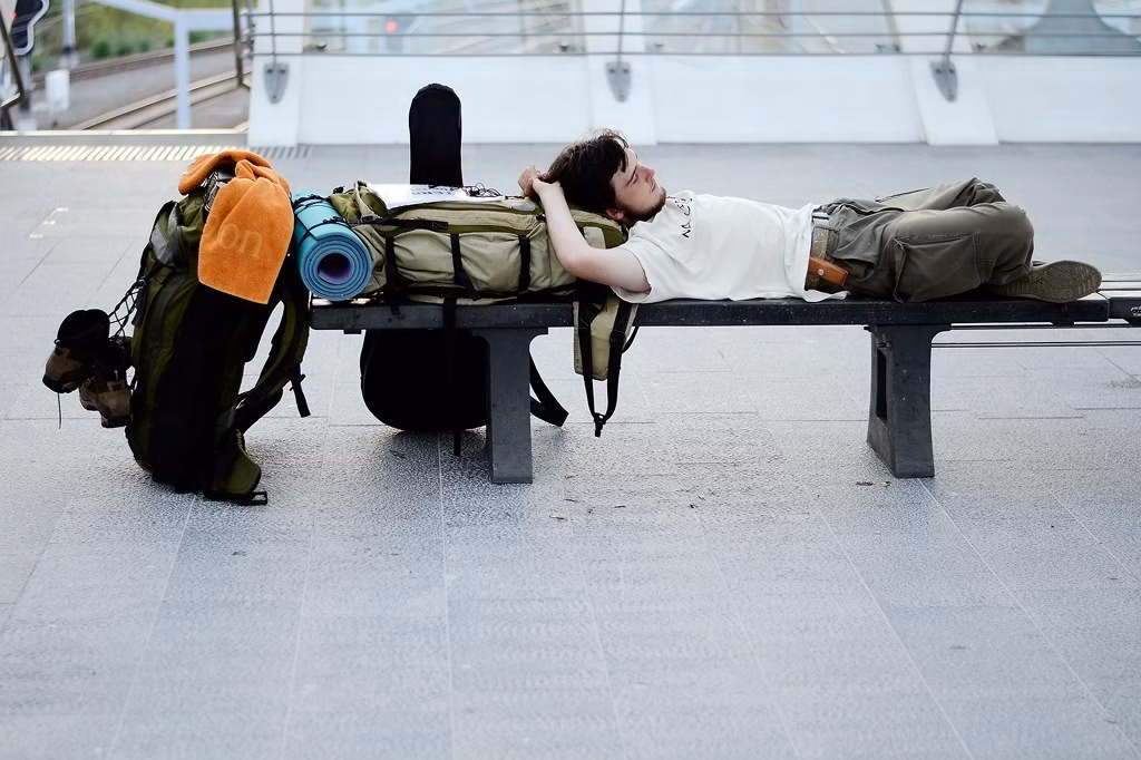 Sometimes you need a little rest. And then maybe take a short train ride. Liège station.