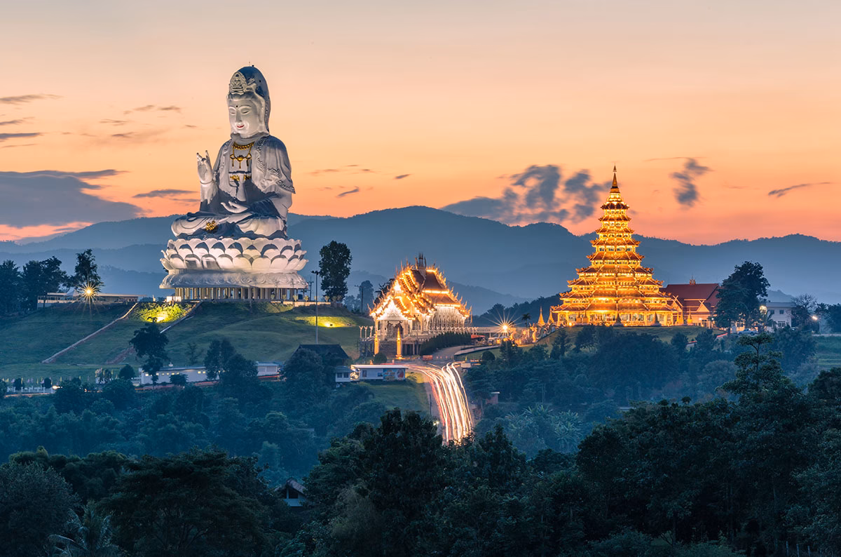 Wat Huay Pla Kang, Chiang Rai, Thailand