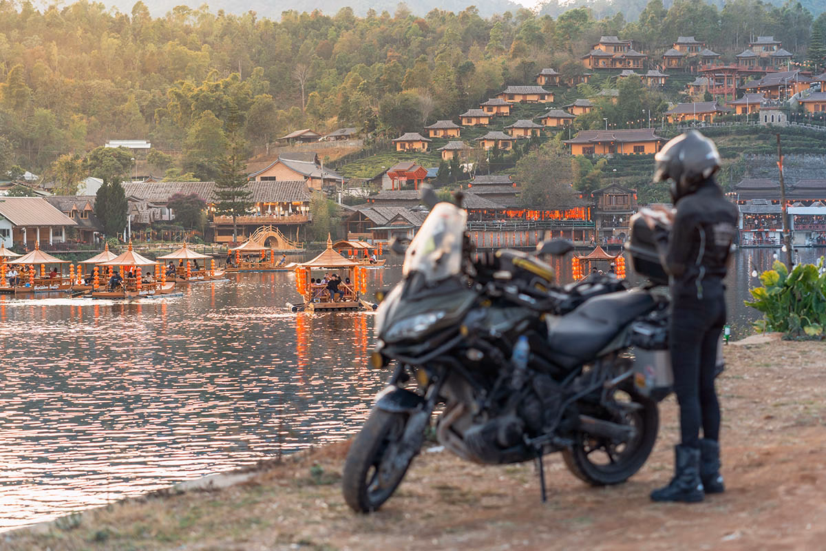 Motorbike trip to Ban Rak Thai, Mae Hong Son, northern Thailand