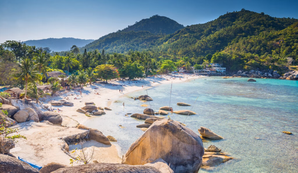 Crystal Beach (Silver Beach) on Ko Samui, Thailand