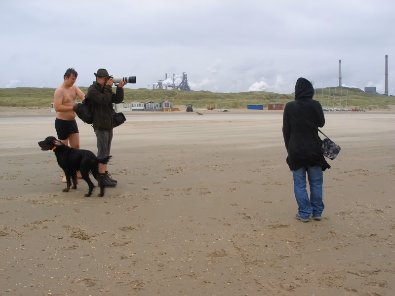 Beach swim – Pavla