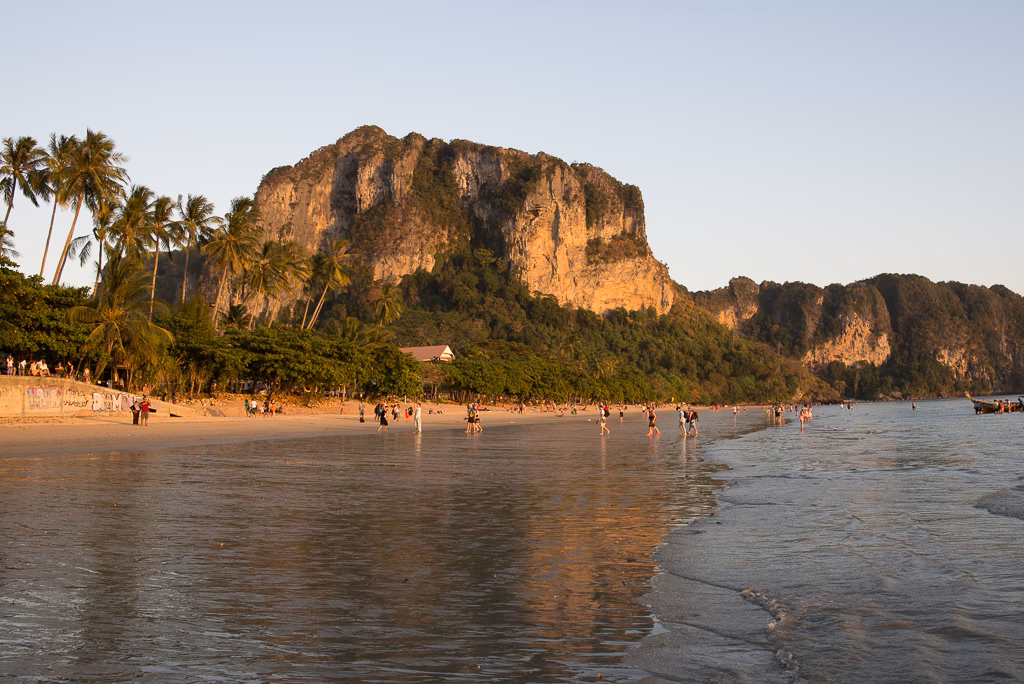 Beach in Ao Nang, Krabi, Thailand