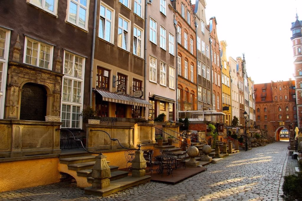 Mariacka Street in Gdansk