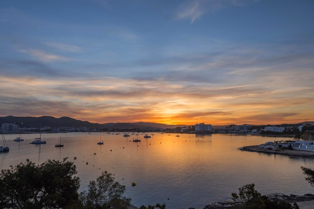 sunrise in Ibiza