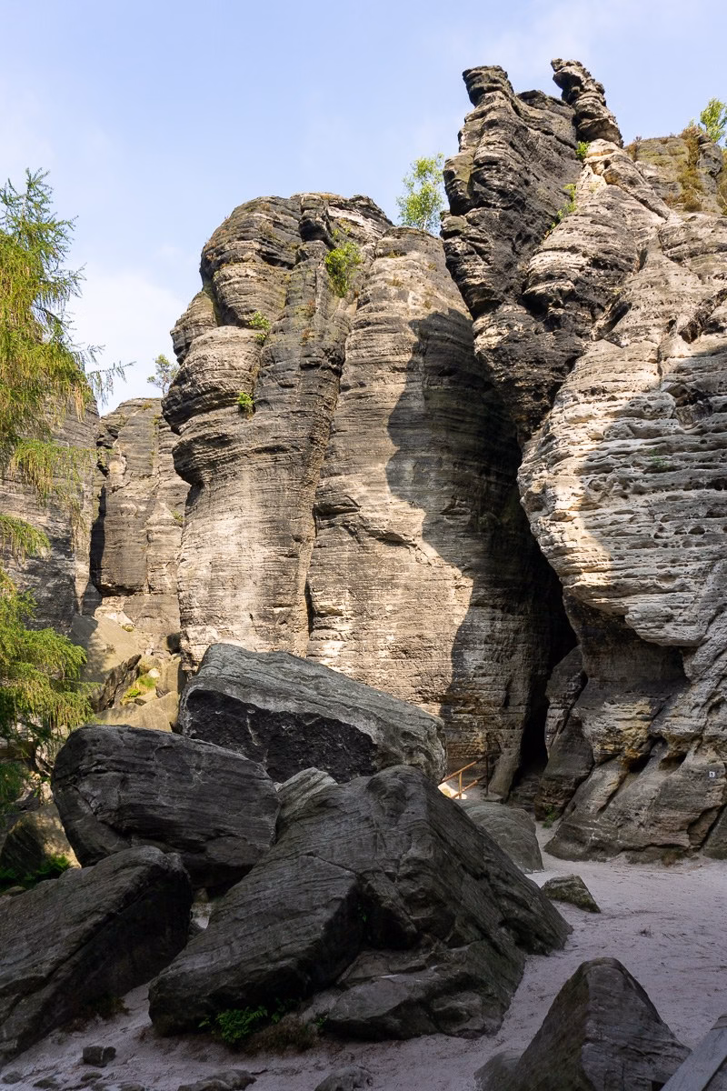Detail of the Tisá Rocks