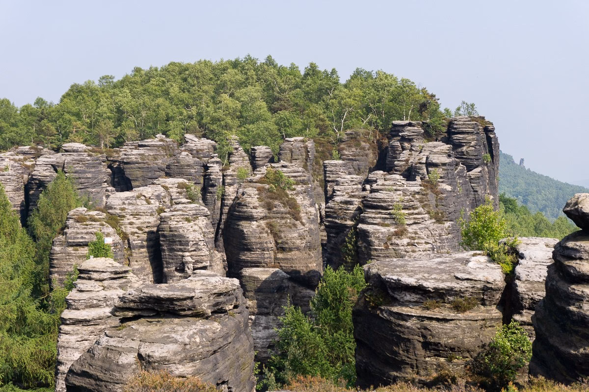 Tisá Rocks formations
