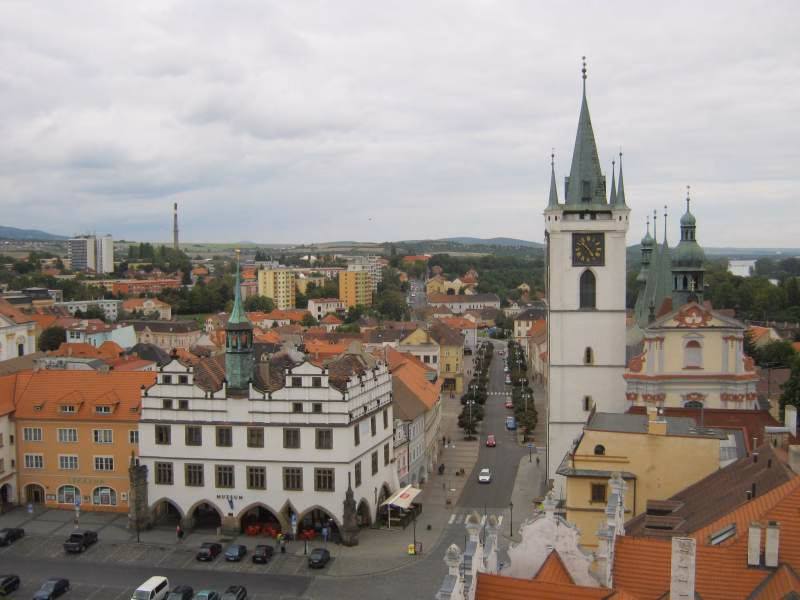 Litoměřice z vyhlídky Kalich